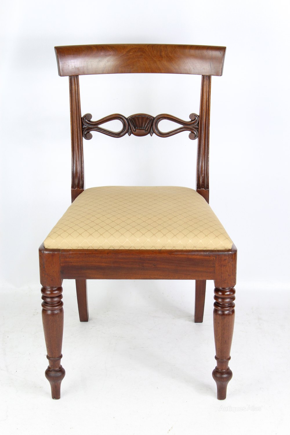 Set 3 Antique Victorian Mahogany Chairs Antiques Atlas