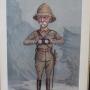 Set 4 Antique Vanity Fair Spy Military Prints  edwardian prints