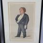 Set of 4 Antique Vanity Fair Spy Prints  cartoons