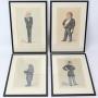Set 4 Antique Vanity Fair Spy Prints Caricatures