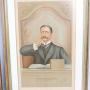 Set of 6 Antique Victorian Vanity Fair Spy Prints  spy print