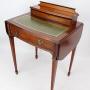 Small Antique Mahogany Ladys Desk  CV Smith