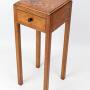 Small Art Deco Oak Lamp Table / Night Stand