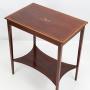 Small Edwardian Inlaid Mahogany Side Table