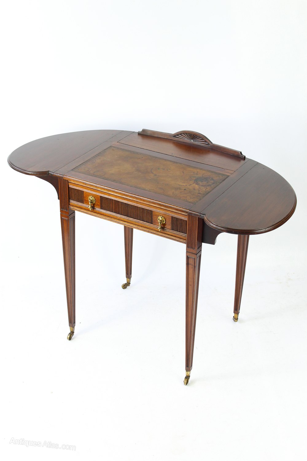 Small Edwardian Ladies Writing Desk Table Glasgow