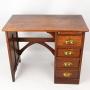 Small Edwardian Oak Desk