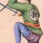 Small Pair Antique Chinese Watercolours  pith paintings