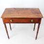Small Regency Mahogany Writing Desk Side Table