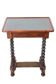 Small Regency Rosewood Side Table Or Work Table