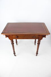 Small Victorian Mahogany Desk / Writing Table