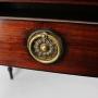 Small Victorian Mahogany Writing Desk  Side Table