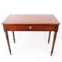Small Victorian Mahogany Writing Desk Side Table