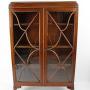 Tall Slim Edwardian Mahogany Bookcase