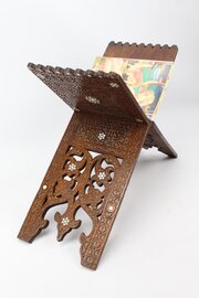 Victorian Arts & Crafts Magazine Stand /Book Stand
