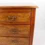 Victorian Burr Walnut Chest of Drawers  bedroom chest