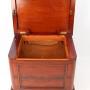 Victorian Mahogany Shoe Cabinet Ottoman  commode