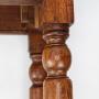 Victorian Oak Side Table Console  side table