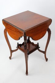 Victorian Rosewood Games Table / Lamp Table Gillow