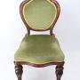 Victorian Walnut Balloon Back Desk Chair