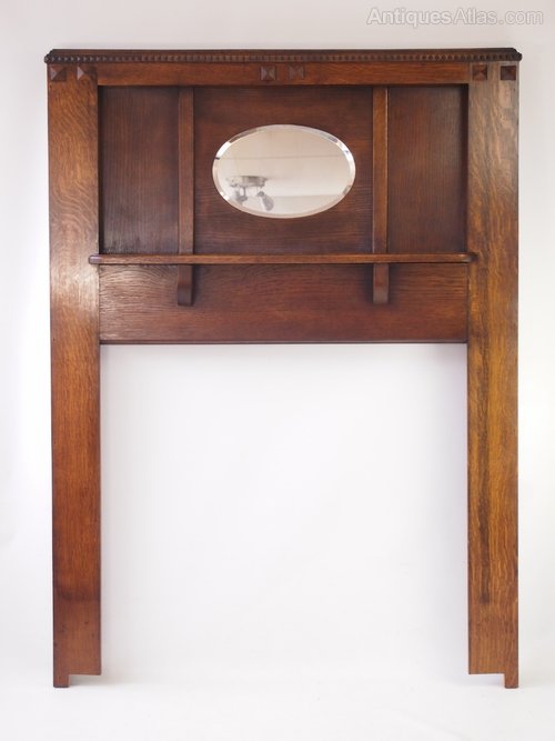 Antiques Atlas Vintage Oak Fire Surround Or Mantelpiece