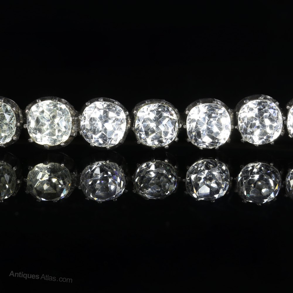 Antiques Atlas Antique Paste Brooch Long Bar Brooch 1790