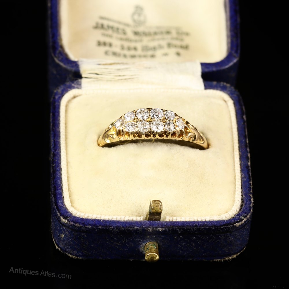 Antiques Atlas Antique Victorian Diamond Ring 18ct Gold