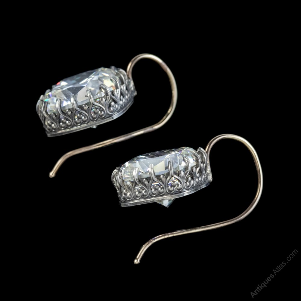 victorian paste earrings