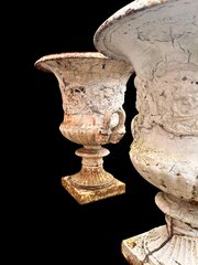 A Stunning And Rare Pair Of Large Campana Urns