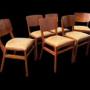 Vintage Set Of 6 Dining Chairs
