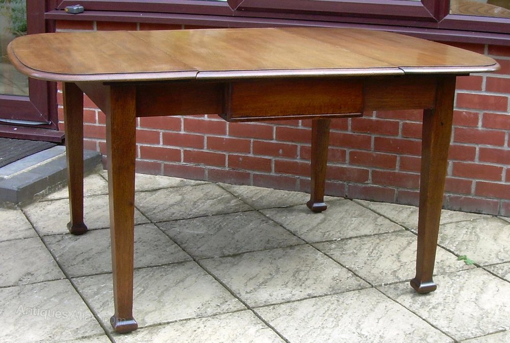 An Oak Arts & Crafts Drop Leaf Table as160a678 / 1770 Antiques Atlas