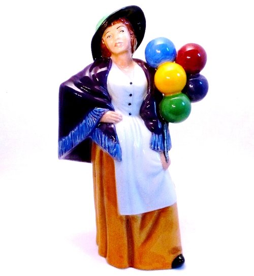 Antiques Atlas Royal Doulton Figurine Balloon Lady HN2935