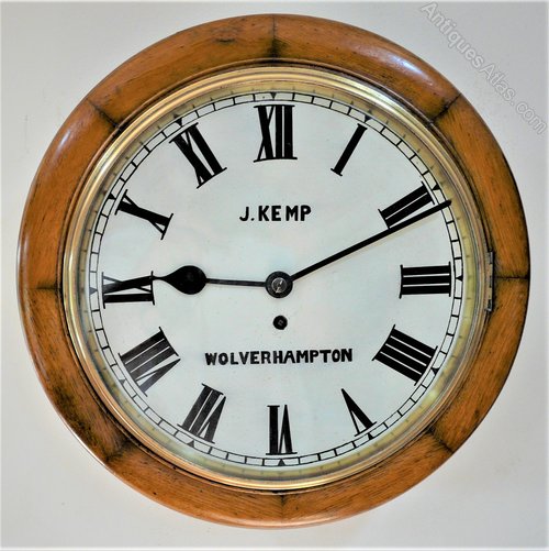 Antiques Atlas English Fusee Dial Clock 1875, By Jabez Kemp.