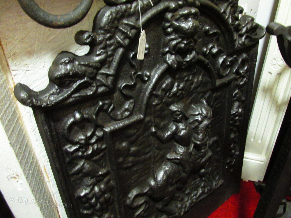 Antiques Atlas Cast Iron Fireback