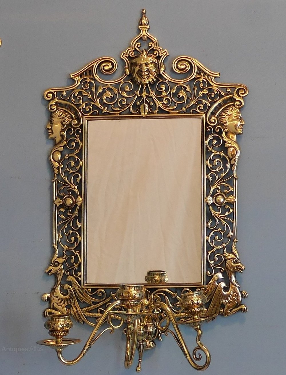 Antiques Atlas Pair Of Victoria Hanging Wall Mirrors