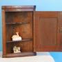 oak corner cupboard  corner cupboard