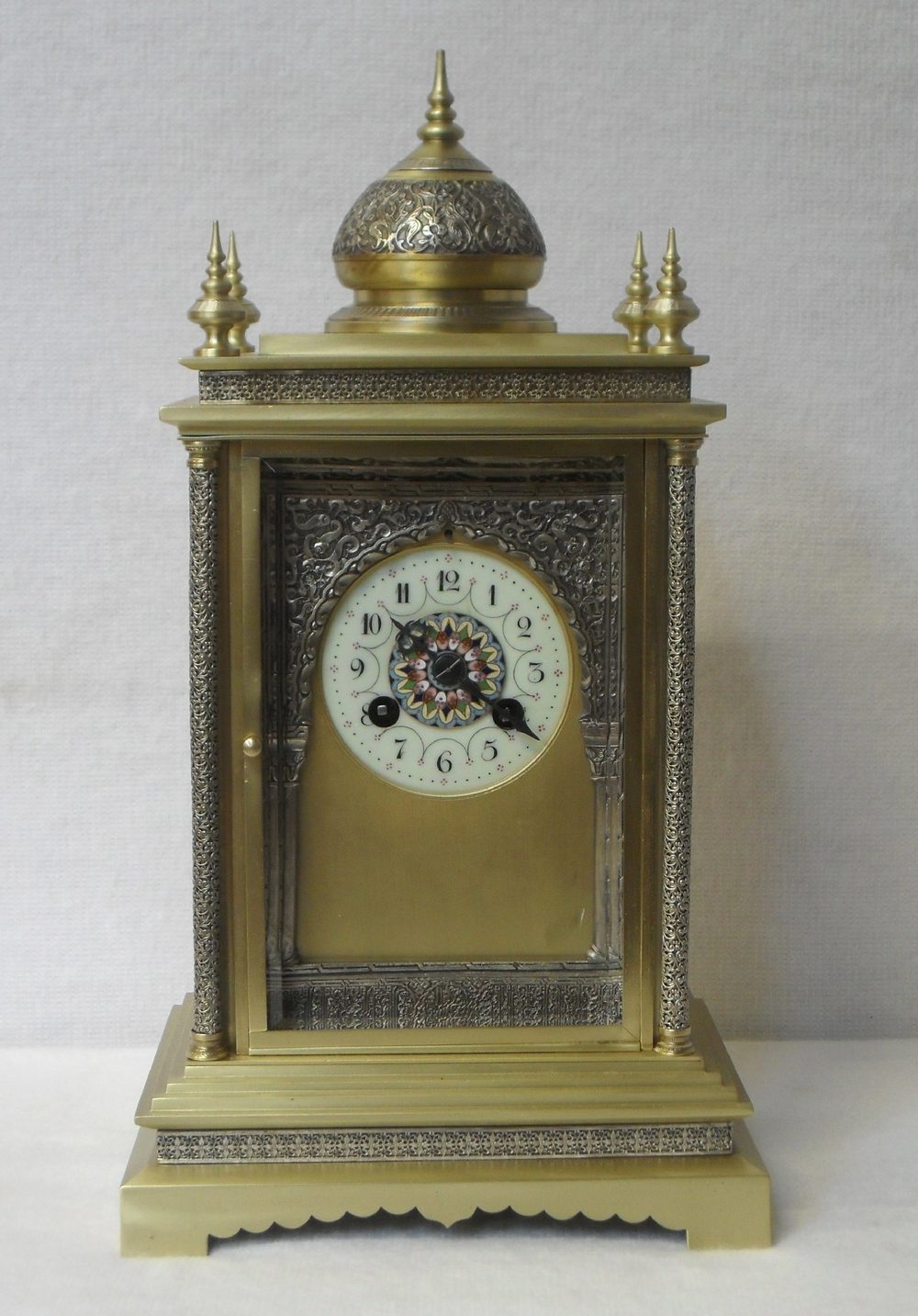 Antiques Atlas Brass Mantel Clock