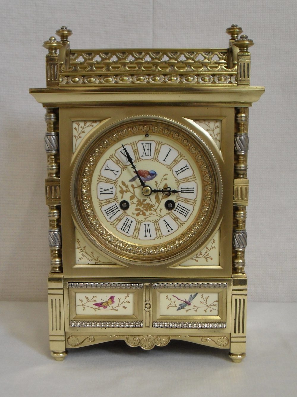 Antiques Atlas Brass Mantel Clock