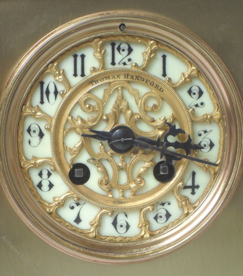Antiques Atlas Brass Mantel Clock
