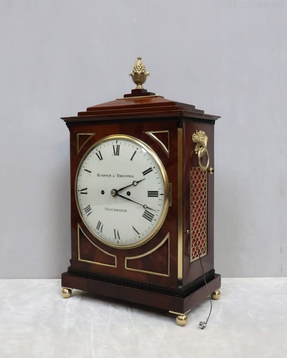 Antiques Atlas English III Mahogany Bracket Clock
