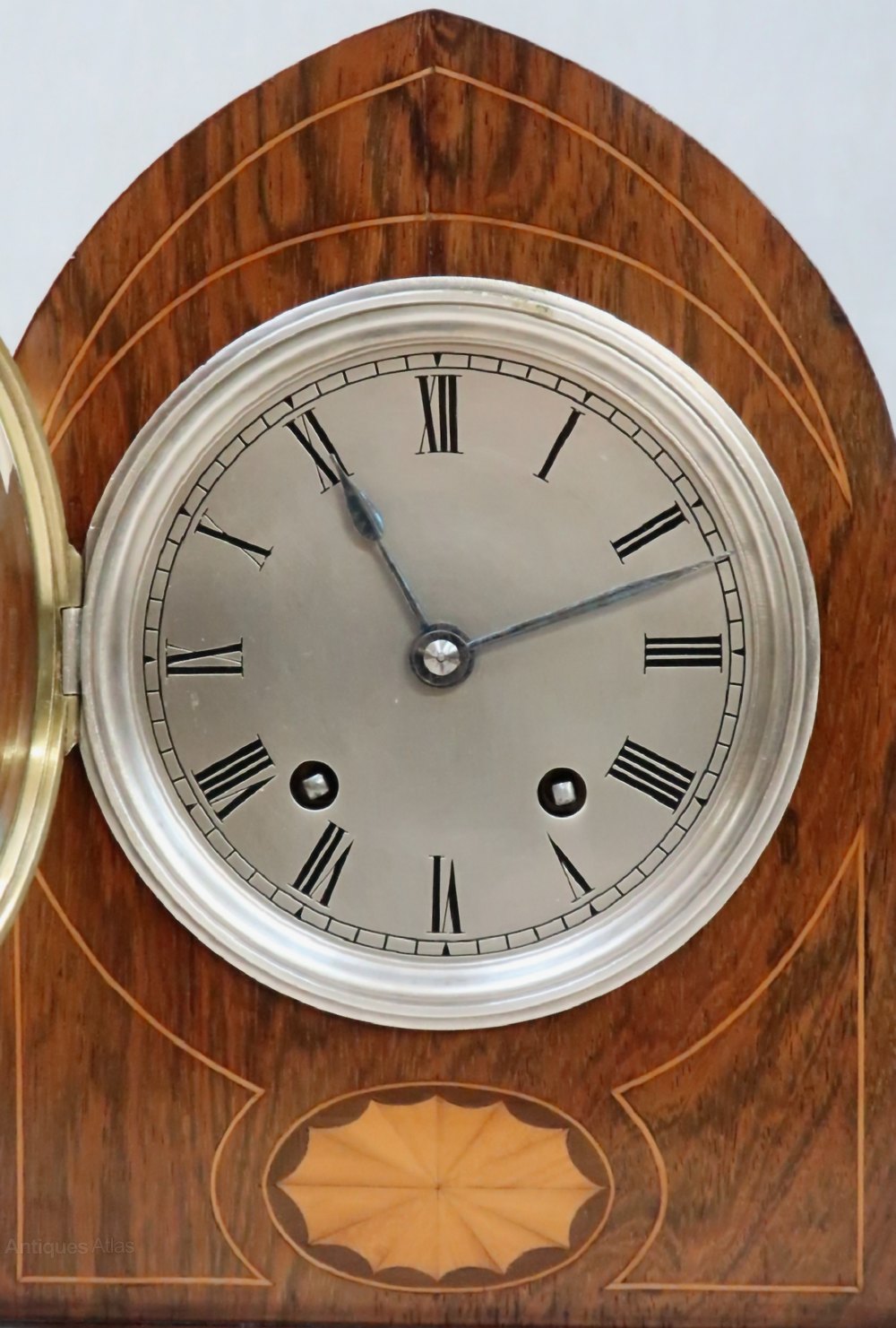 Antiques Atlas German Rosewood Mantel Clock By Lenzkirch