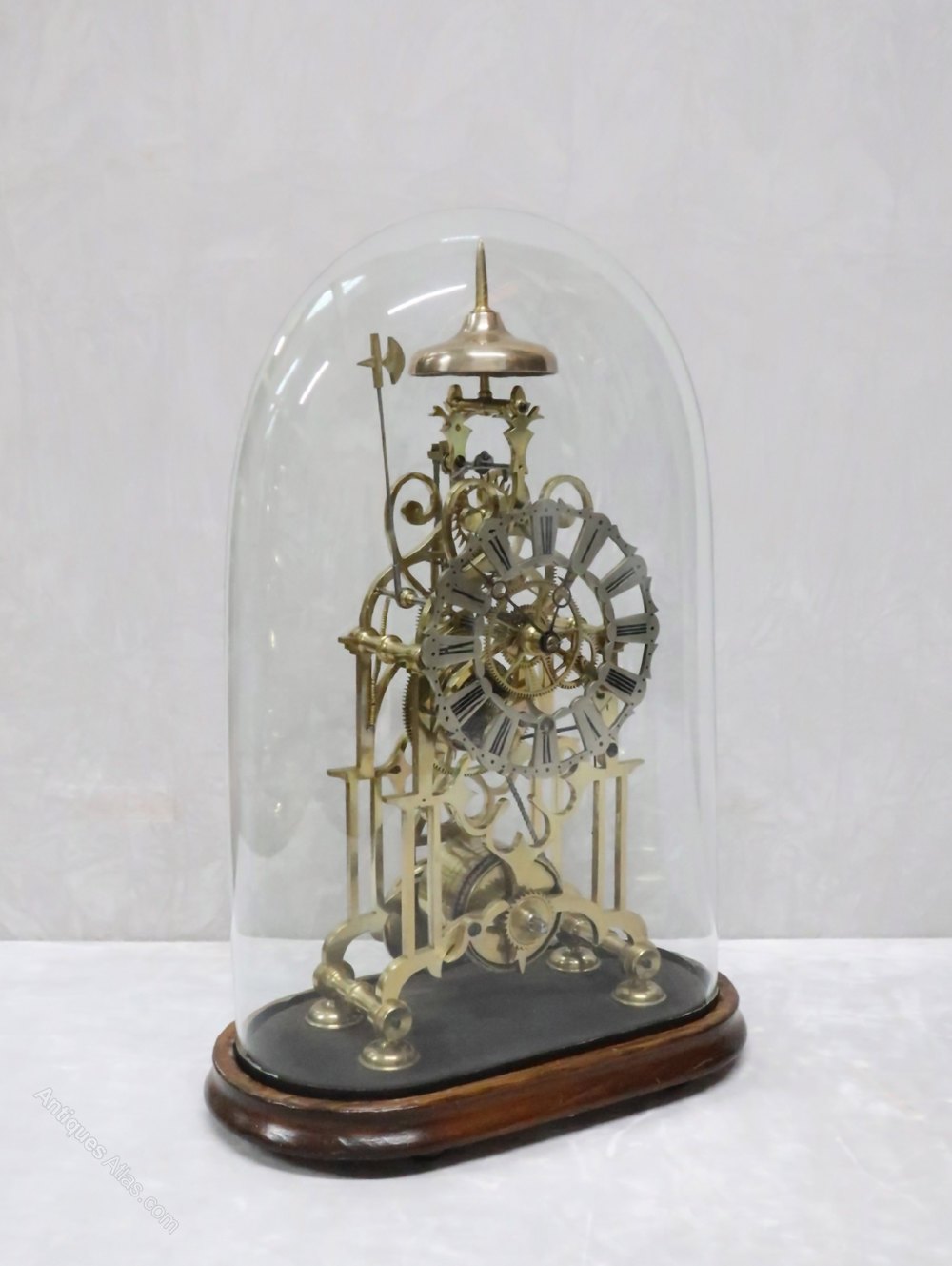 Antiques Atlas Victorian Skeleton Clock By Haycock