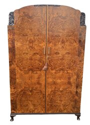 Art Deco Double Wardrobe