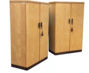 Pair Of Art Deco Wardrobes