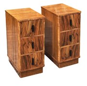 Pair Of Art Deco Bedside Cabinets