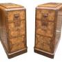 Pair of matching Art Deco Bedside Cabinets