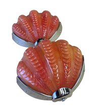Pair Of Matching Art Deco Shell Wall Lights