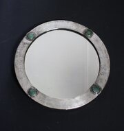 Arts And Crafts Ruskin Roundel Mirror