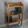 Arts and Crafts oak bookshelf by Harris Lebus 