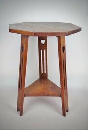Arts And Crafts Table Heart Cutout