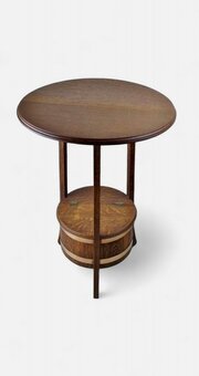 Arts And Crafts Oak Table By R A Lister Of Dursley